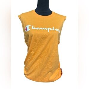Champion orange sleeveless t-shirt